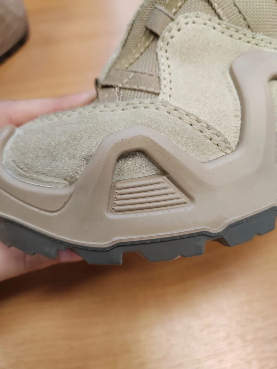 Ботинки тактические "ТАРАНТУЛ" цвет: бежевый (УЦЕНКА) - фото 4