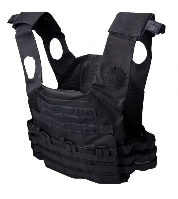 Бронежилет C3MА0401, Нейлон, цвет Черный (Без бронеплиты) - фото 1