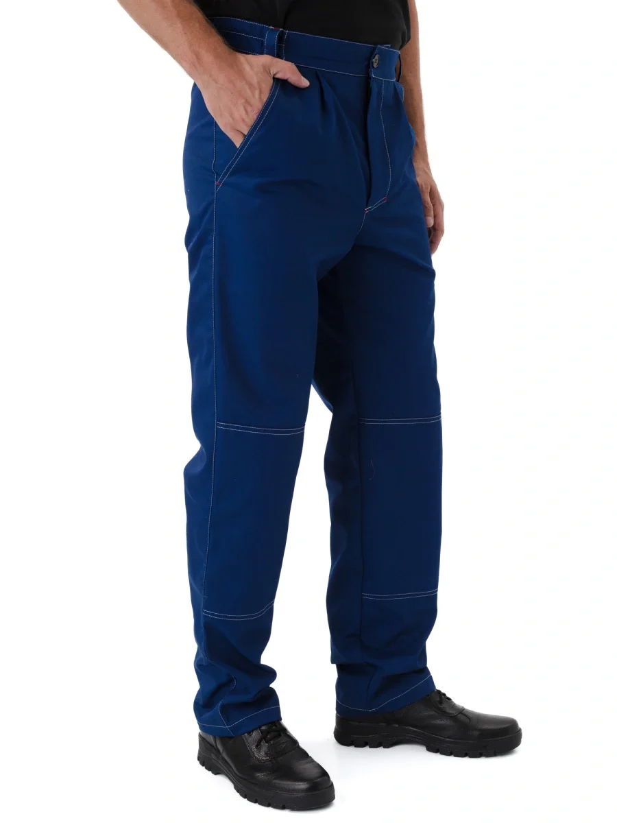 Брюки мужские "Строитель-Легион" летние т-синие - фото 6