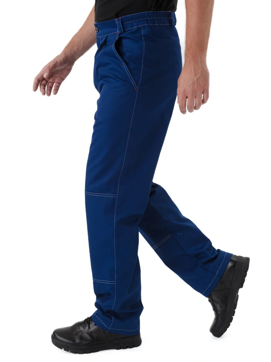 Брюки мужские "Строитель-Легион" летние т-синие - фото 7