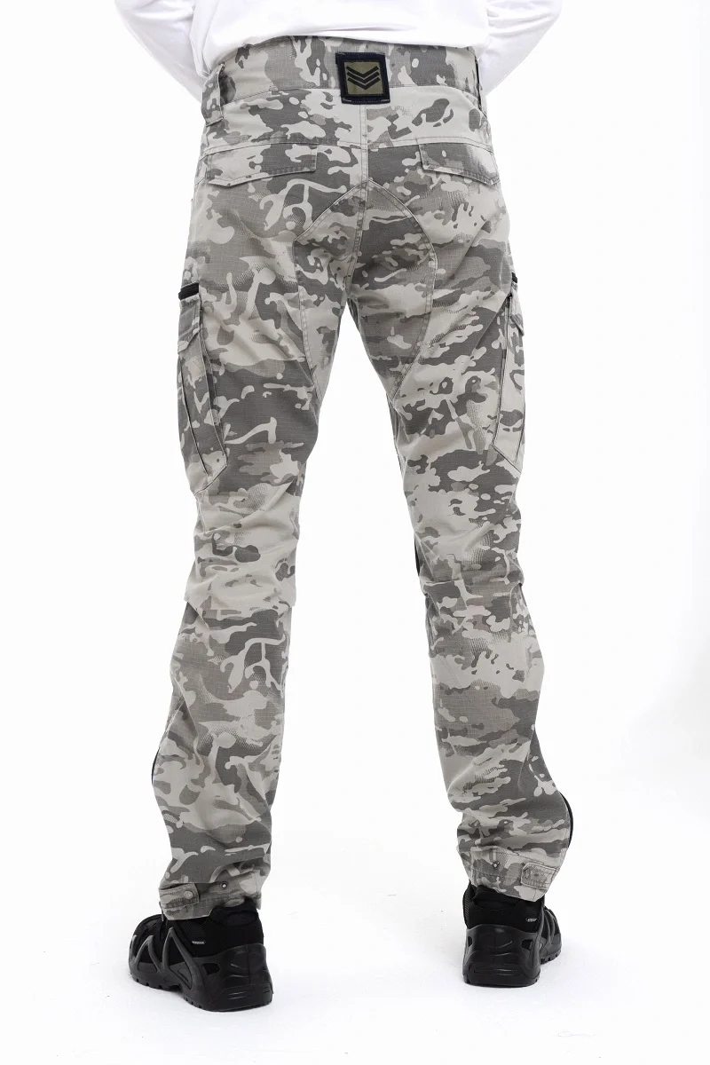 Брюки мужские YUMCO А2200392М, цвет серый камуфляж - фото 5