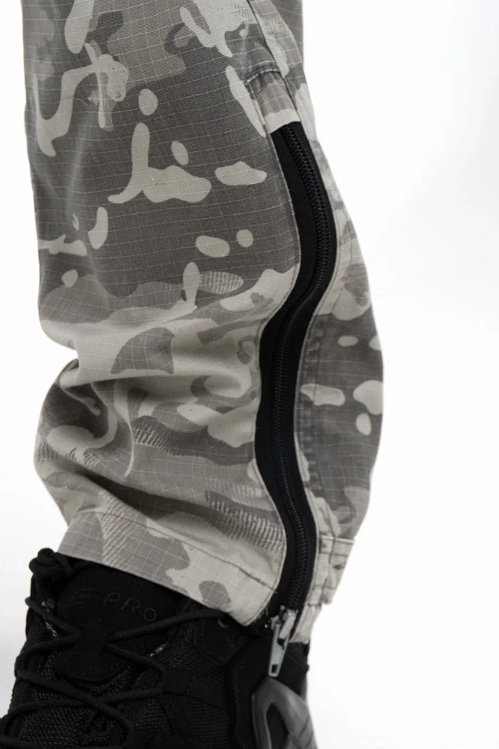 Брюки мужские YUMCO А2200392М, цвет серый камуфляж - фото 7