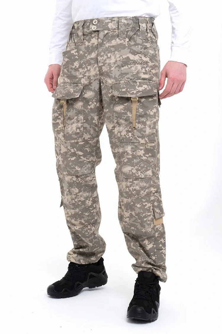 Брюки муские YUMCO А2200395М, цвет серый камуфляж - фото 3