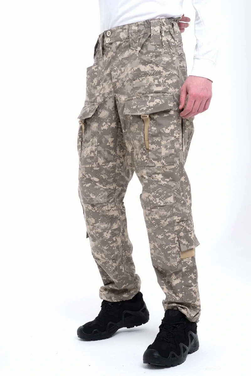 Брюки муские YUMCO А2200395М, цвет серый камуфляж - фото 6