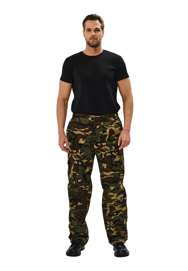 Брюки мужские "Захват" кмф тк. грета "Флора" - фото 2