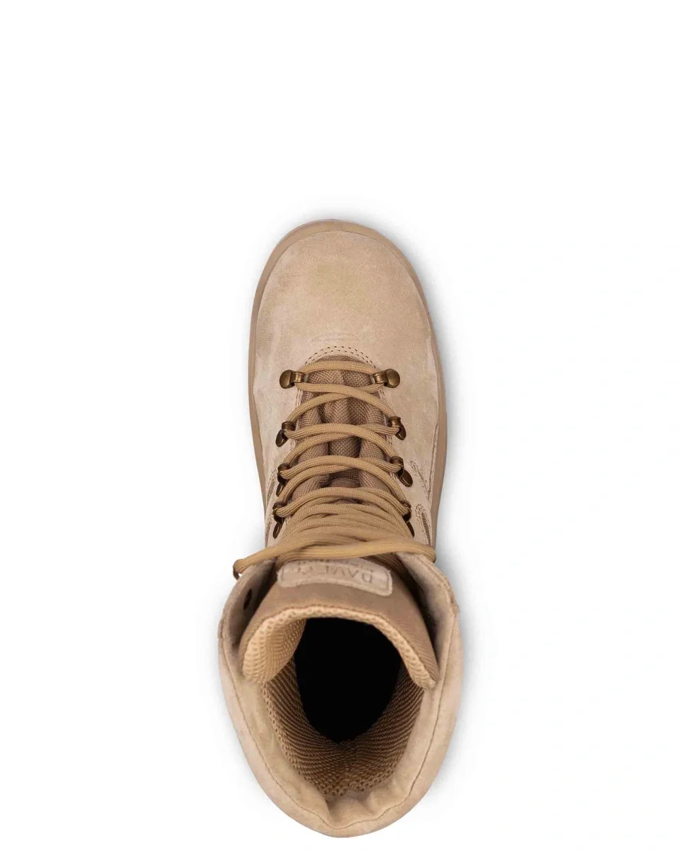 Ботинки с высокими берцами "КОБРА", нат.кожа/текстиль, цвет: бежевый - фото 5