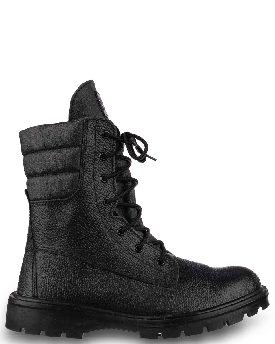 Ботинки кожаные, утепленные, высокие АРСЕНАЛ ПУ искусственный мех - фото 2