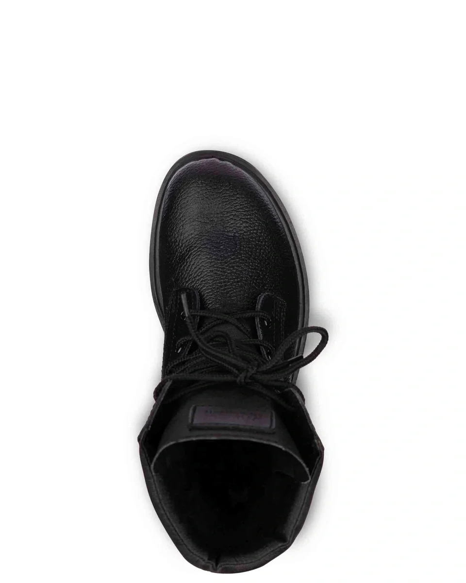 Ботинки кожаные, утепленные, высокие АРСЕНАЛ ПУ искусственный мех - фото 5