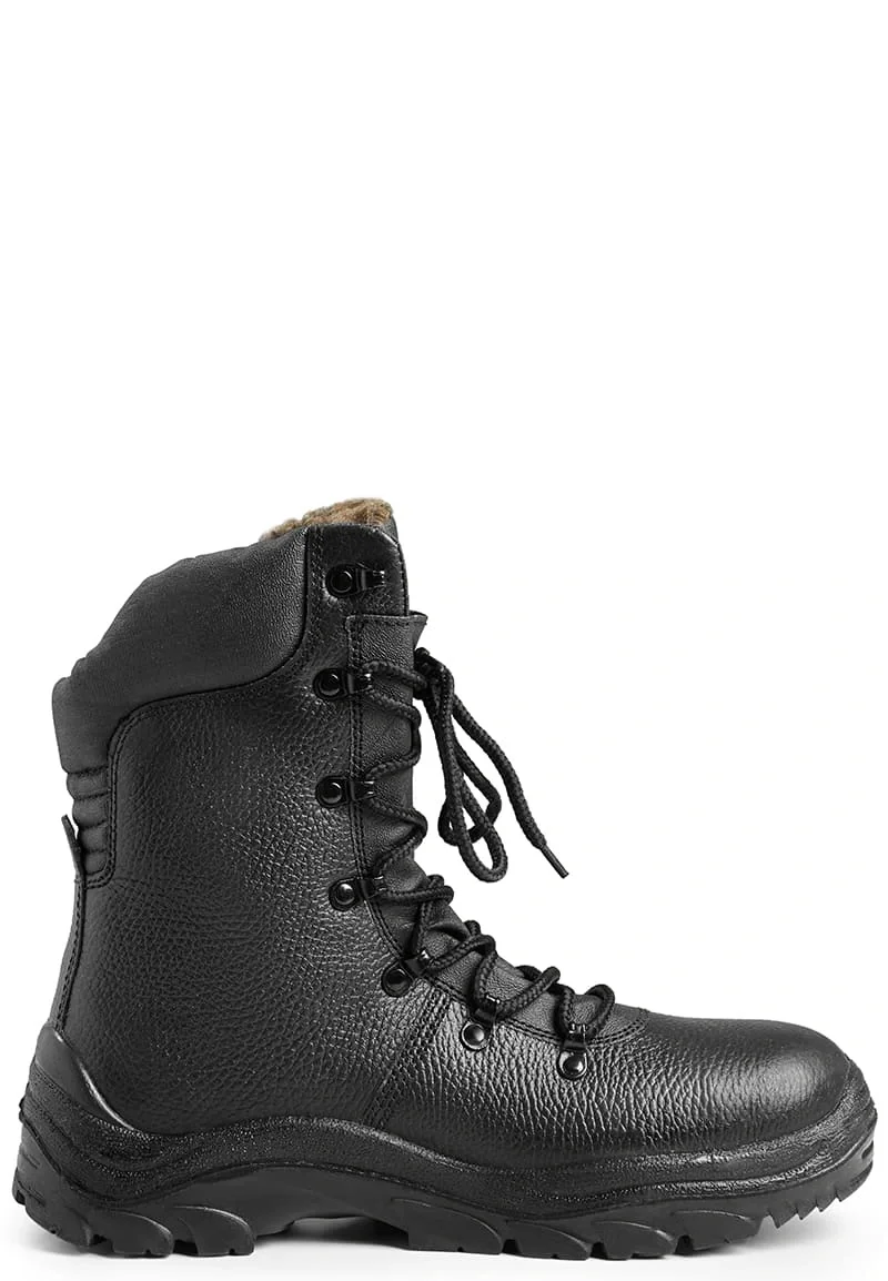 Ботинки кожаные, утепленные, высокие ПАТРИОТ ПУ/ТПУ шерстяной мех - фото 2