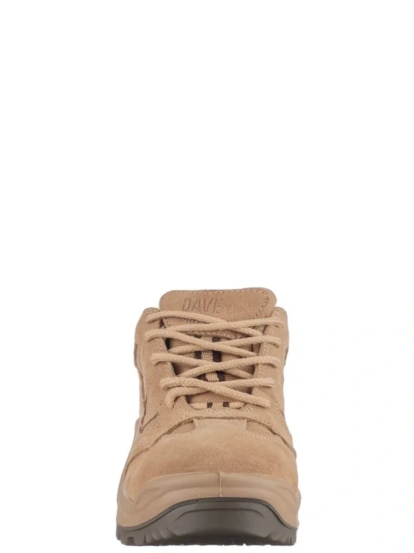 Полуботинки (кроссовки) "КОБРА" нат.кожа/текстиль, цвет: бежевый - фото 4