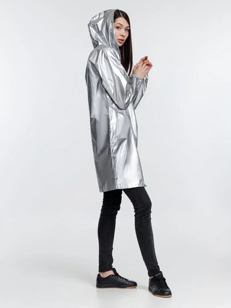 Дождевик Palladio Pockets, серебристый - фото 8