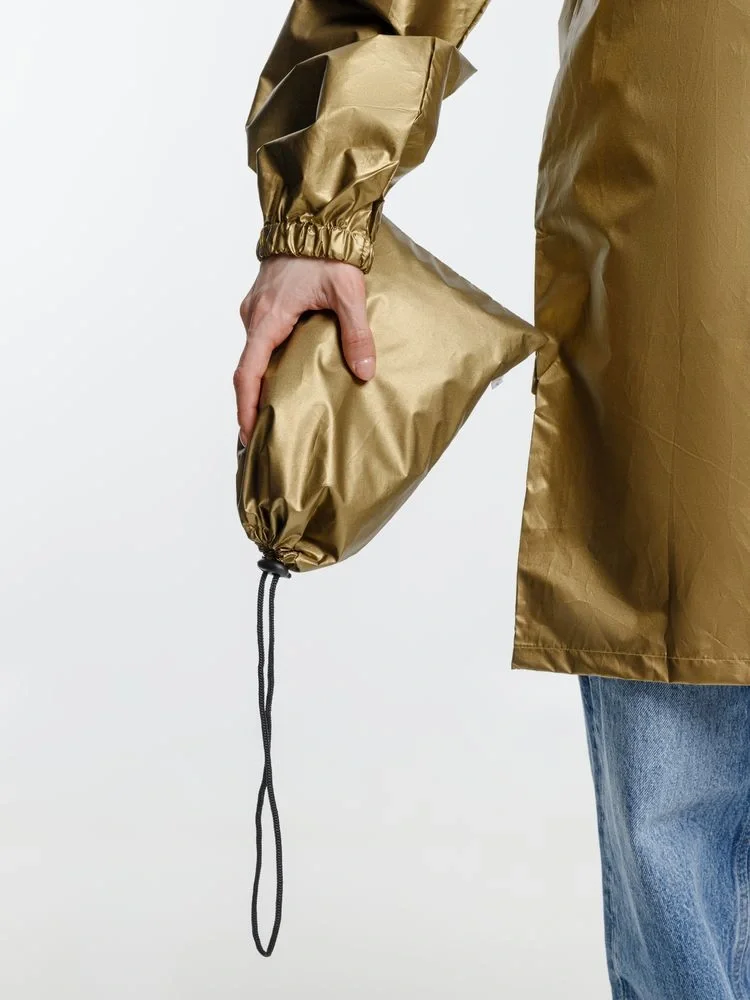 Дождевик Palladio Pockets, золотистый - фото 13