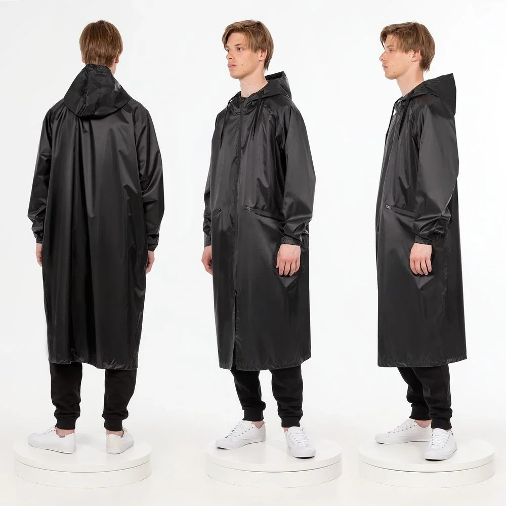 Дождевик R2, черный - фото 4