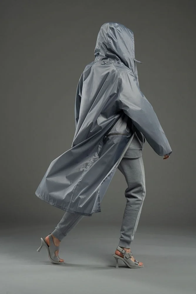 Дождевик R2, серый - фото 2