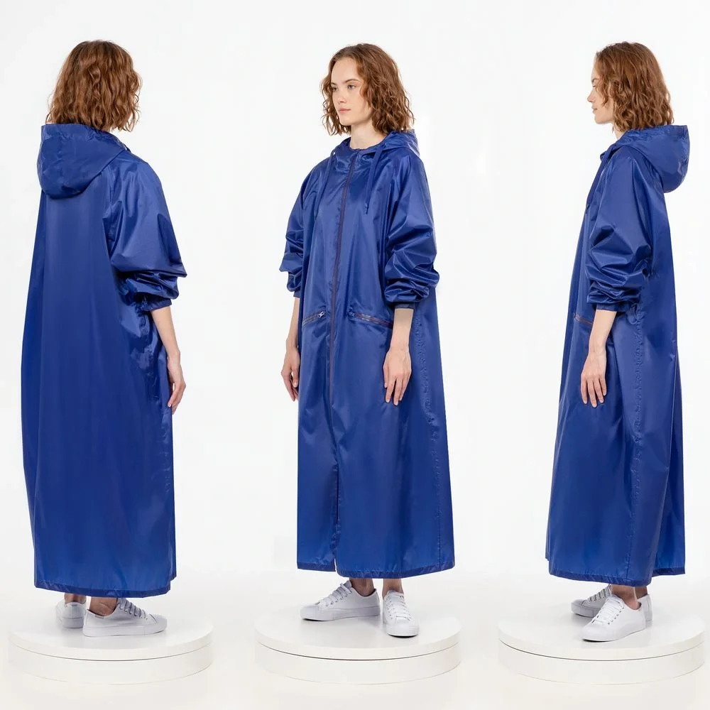 Дождевик R2, синий - фото 2