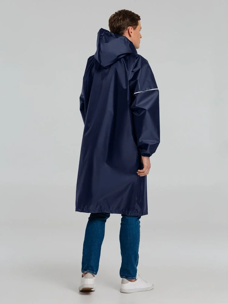 Дождевик со светоотражающими элементами Rainman Blink, синий - фото 9