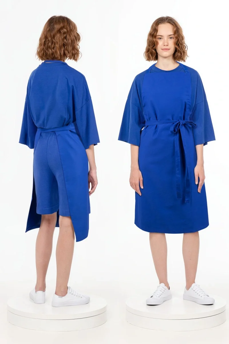 Фартук E1, синий - фото 7