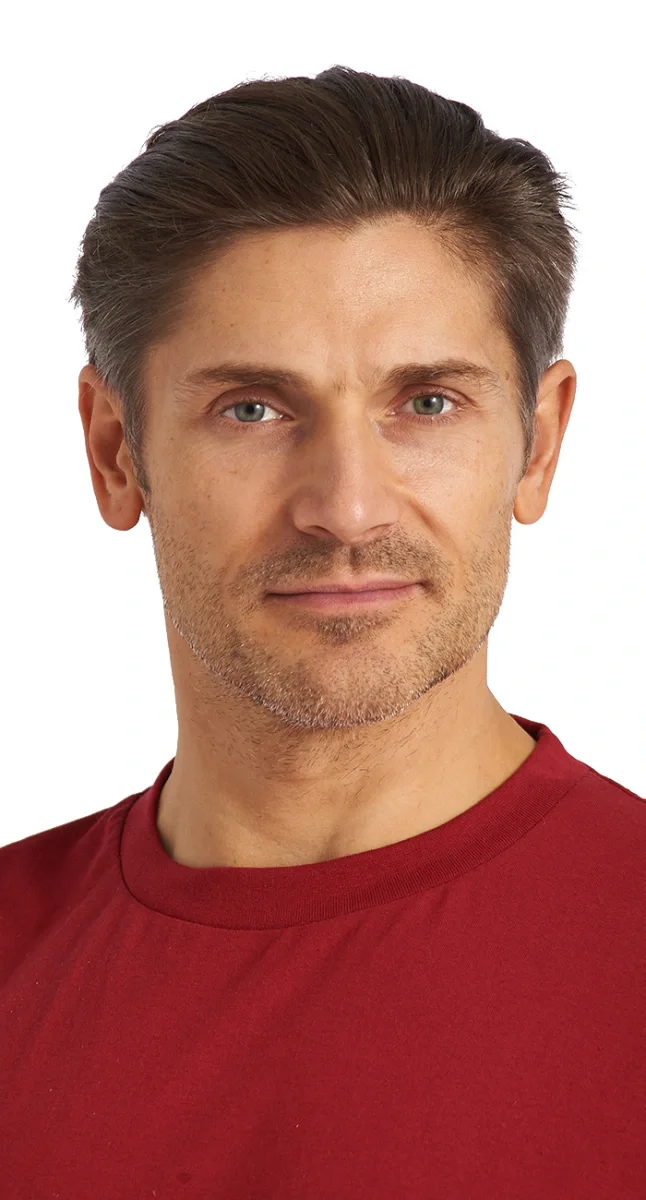 Футболка бордовая - фото 3