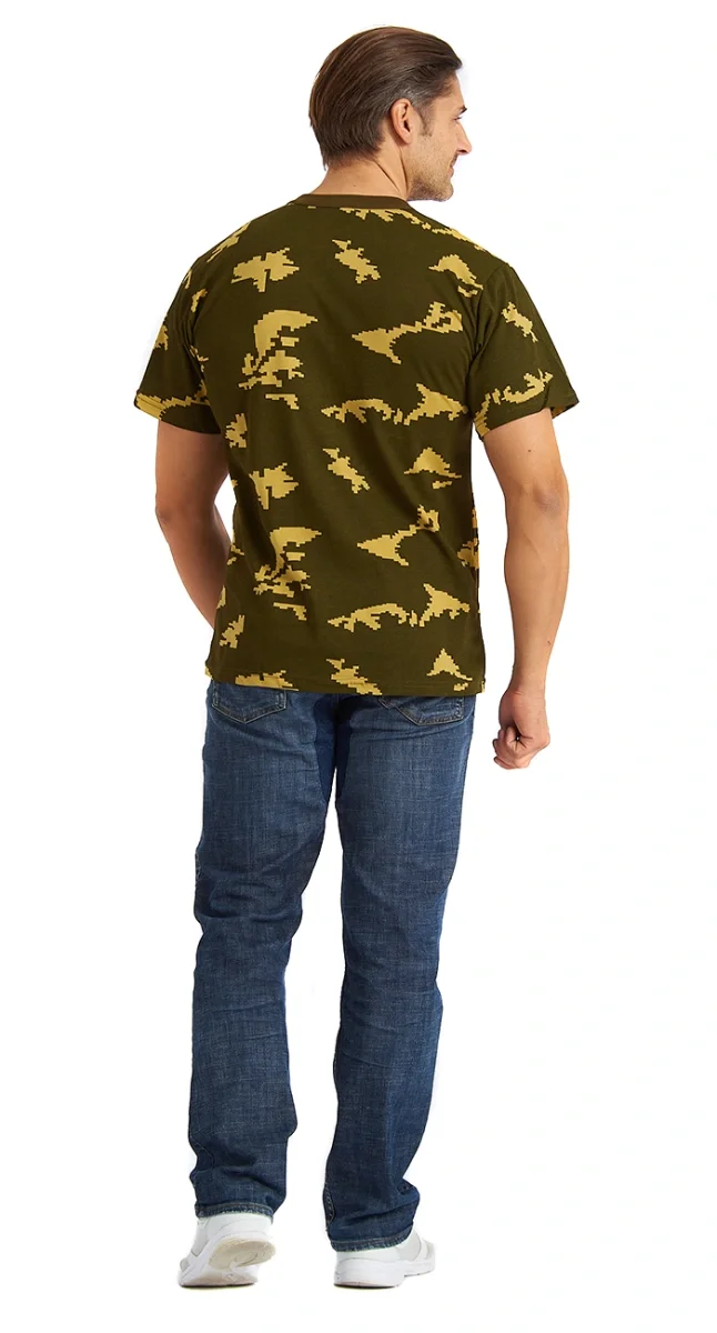 Футболка кмф "Граница" хаки - фото 5