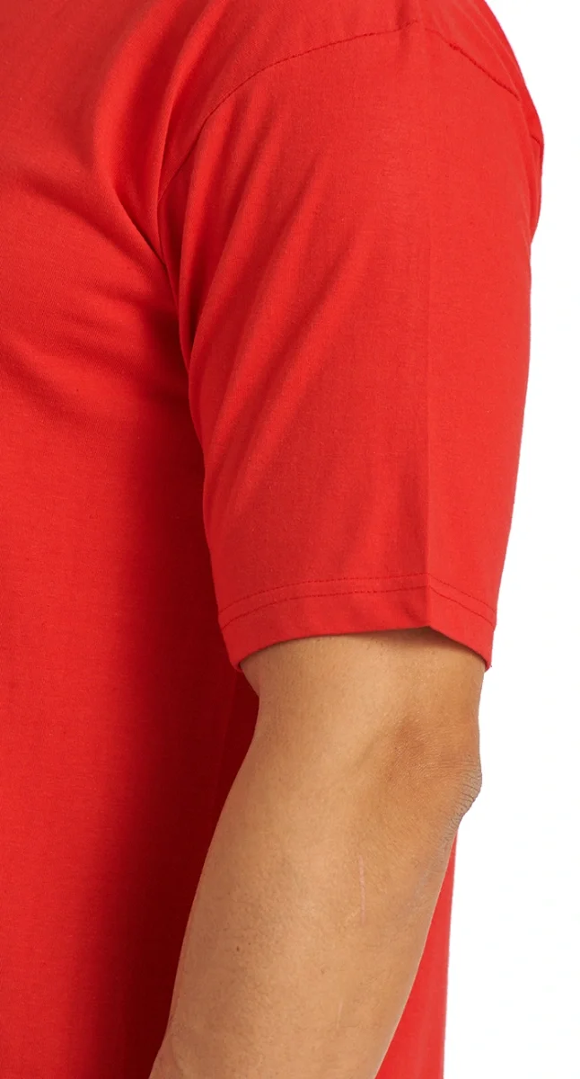 Футболка красная - фото 4