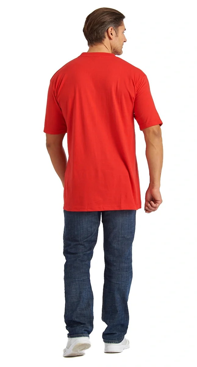 Футболка красная - фото 6
