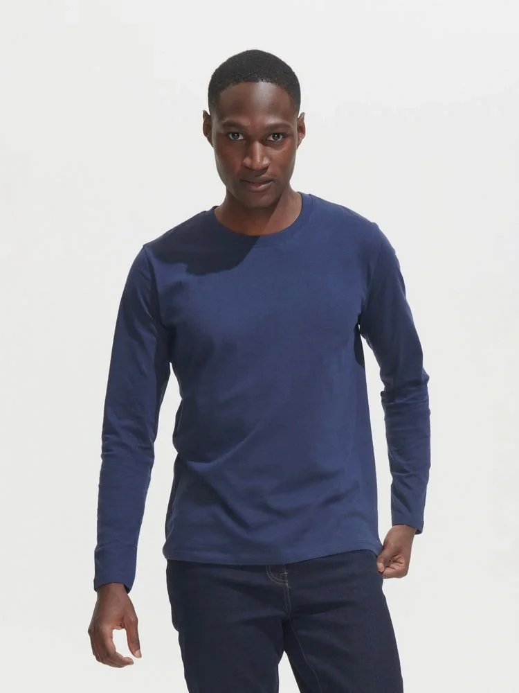 Футболка с длинным рукавом Imperial LSL Men, черная - фото 7