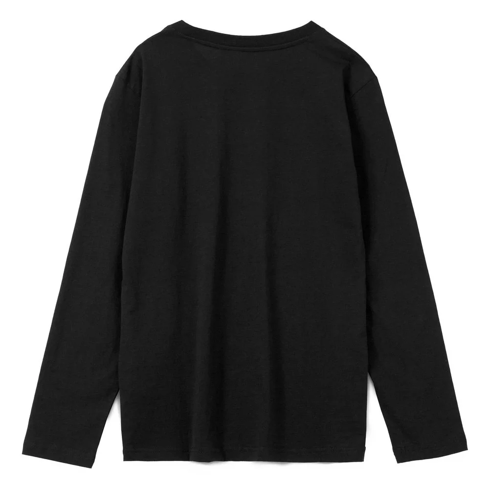 Футболка с длинным рукавом Lehta, черная - фото 2