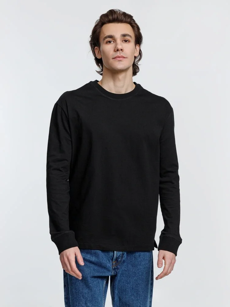 Футболка унисекс с длинным рукавом Pioneer LSL, черная - фото 8