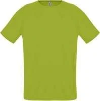 Футболка унисекс Sporty 140, зеленое яблоко - фото 1