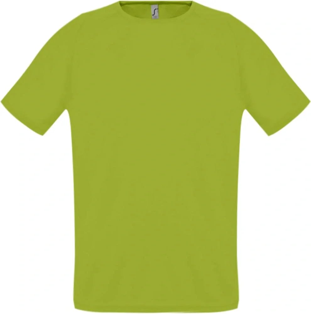 Футболка унисекс Sporty 140, зеленое яблоко - фото 2