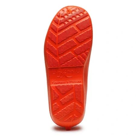 Галоши ЭВА модель 114 (ДЮНА) женские, тыквенные - фото 3