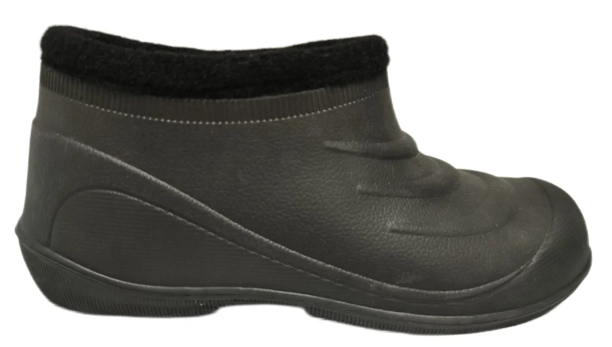 Галоши ЭВА 021 (БАРС) утепленные, черные - фото 1