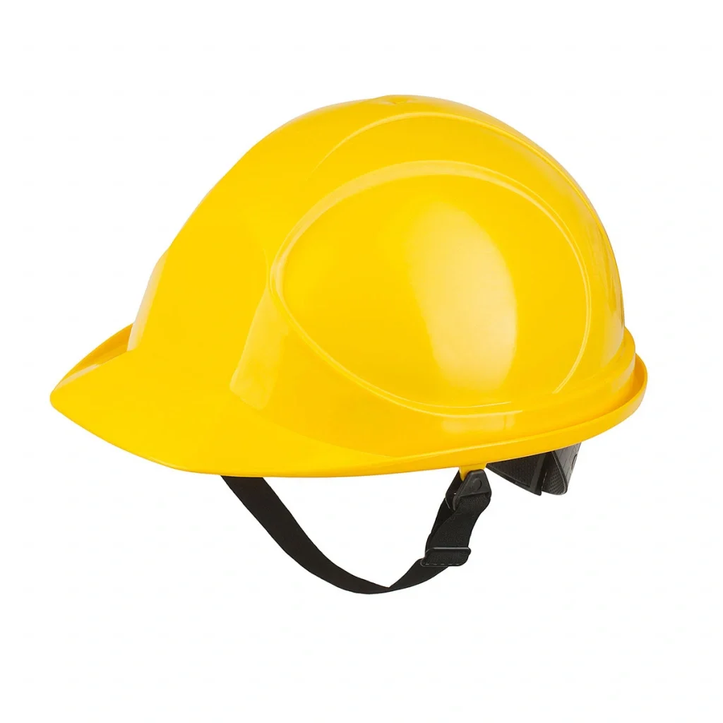 Каска защитная АМПАРО Байкал желтая - фото 1