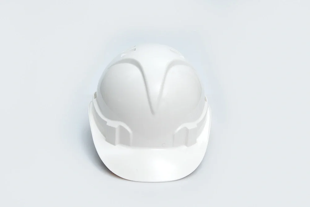 Каска защитная ЕЛАНПЛАСТ ЕВРОПА белая (ленточное оголовье) - фото 12