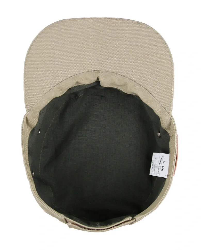 Кепка глубокая (Canvas) Бежевый Ш-406 - фото 2