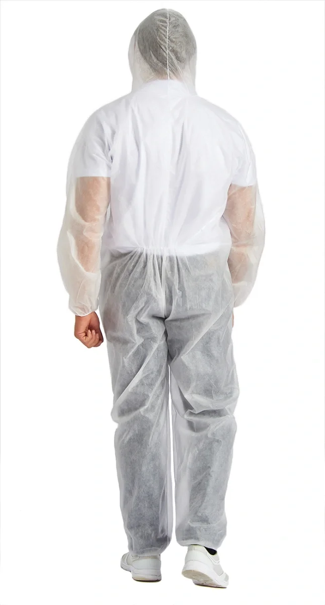 Комбинезон пылезащитный одноразовый (10шт. в уп.) - фото 4