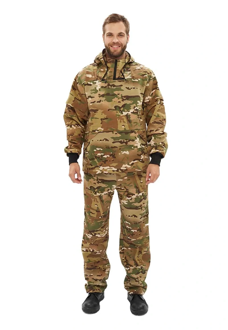 Костюм туристический ПРТНЦФ с сеткой, цвет: кмф "Мультикам", ткань: Грета - фото 2