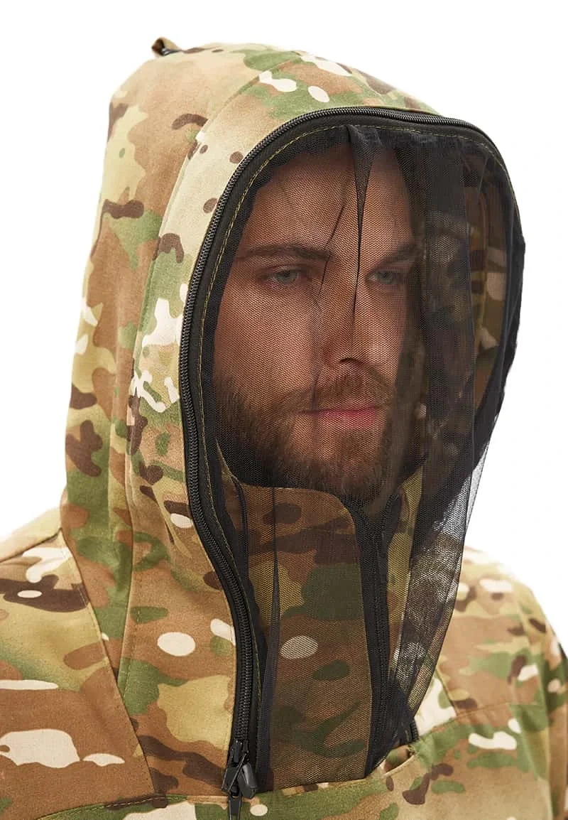 Костюм туристический ПРТНЦФ с сеткой, цвет: кмф "Мультикам", ткань: Грета - фото 8