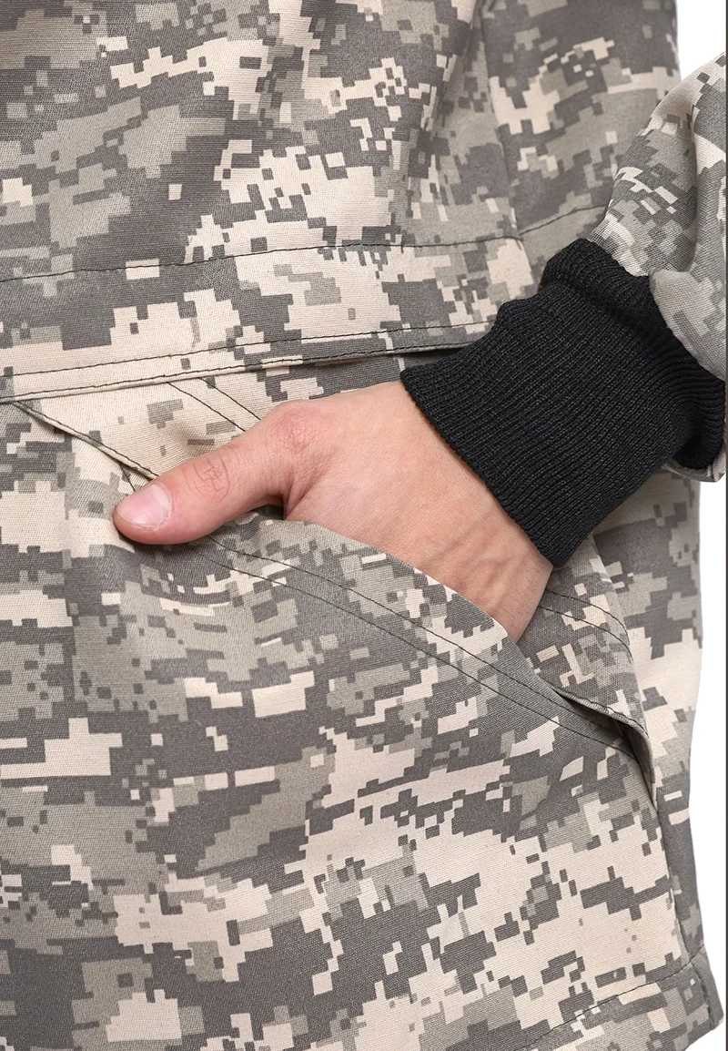 Костюм туристический ПРТНЦФ с сеткой, цвет: кмф "Цифра св.серый", ткань: Грета - фото 9