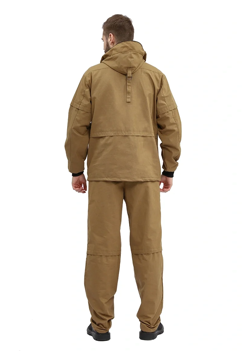 Костюм туристический ПРТНЦФ с сеткой, цвет: хаки, ткань: палатка 235 - фото 3
