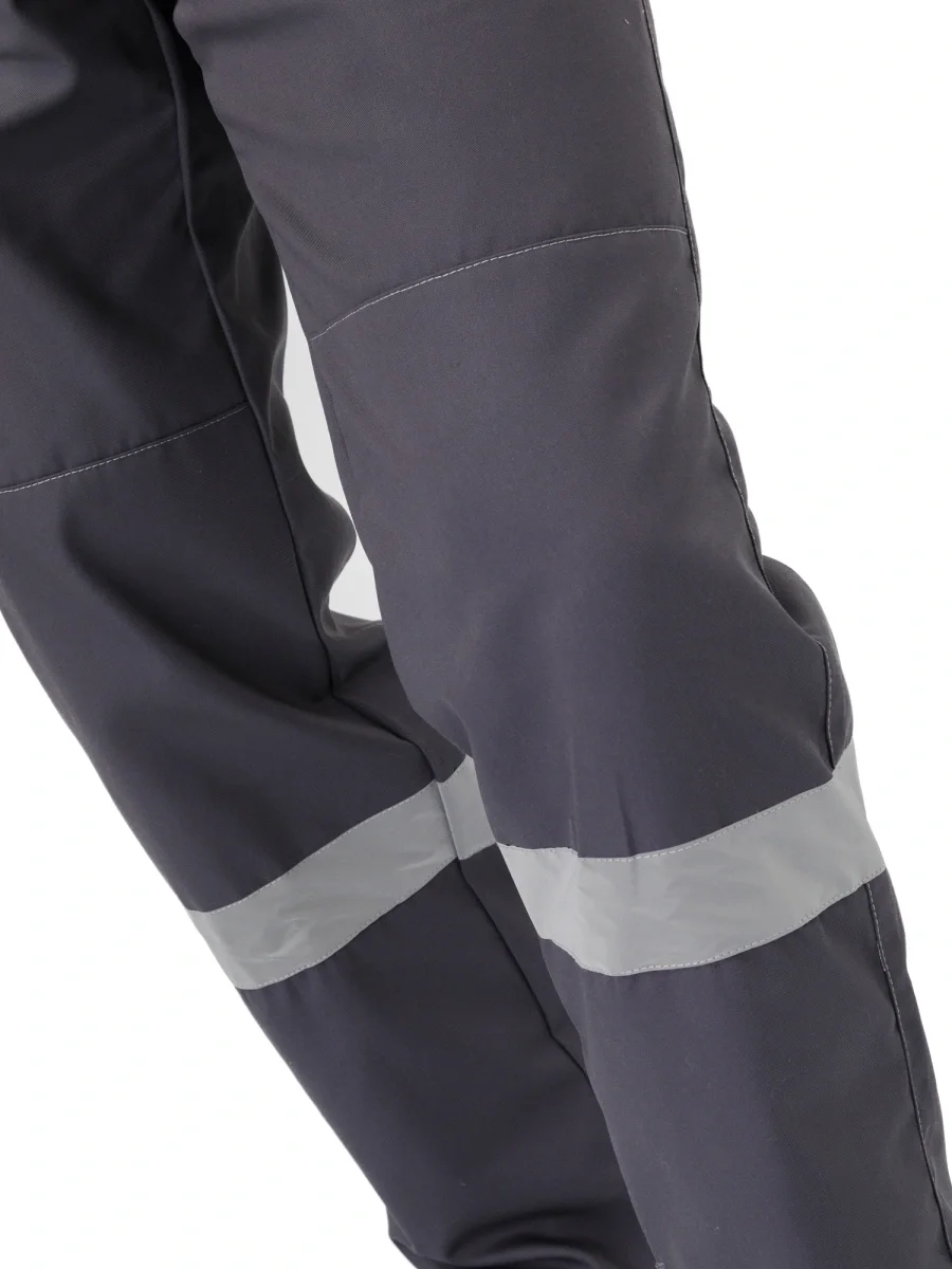 Костюм "УДАРНИК" куртка/брюки Т.СЕРЫЙ/КРАСНЫЙ - фото 8