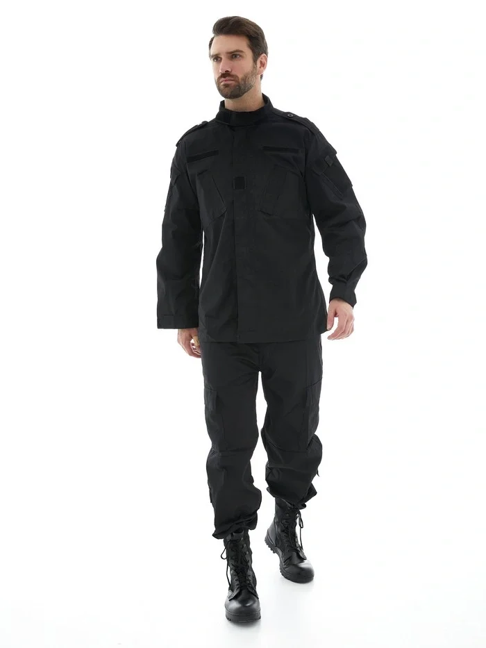 Костюм C3MS0101, Рипстоп, лето, цвет Черный - фото 1