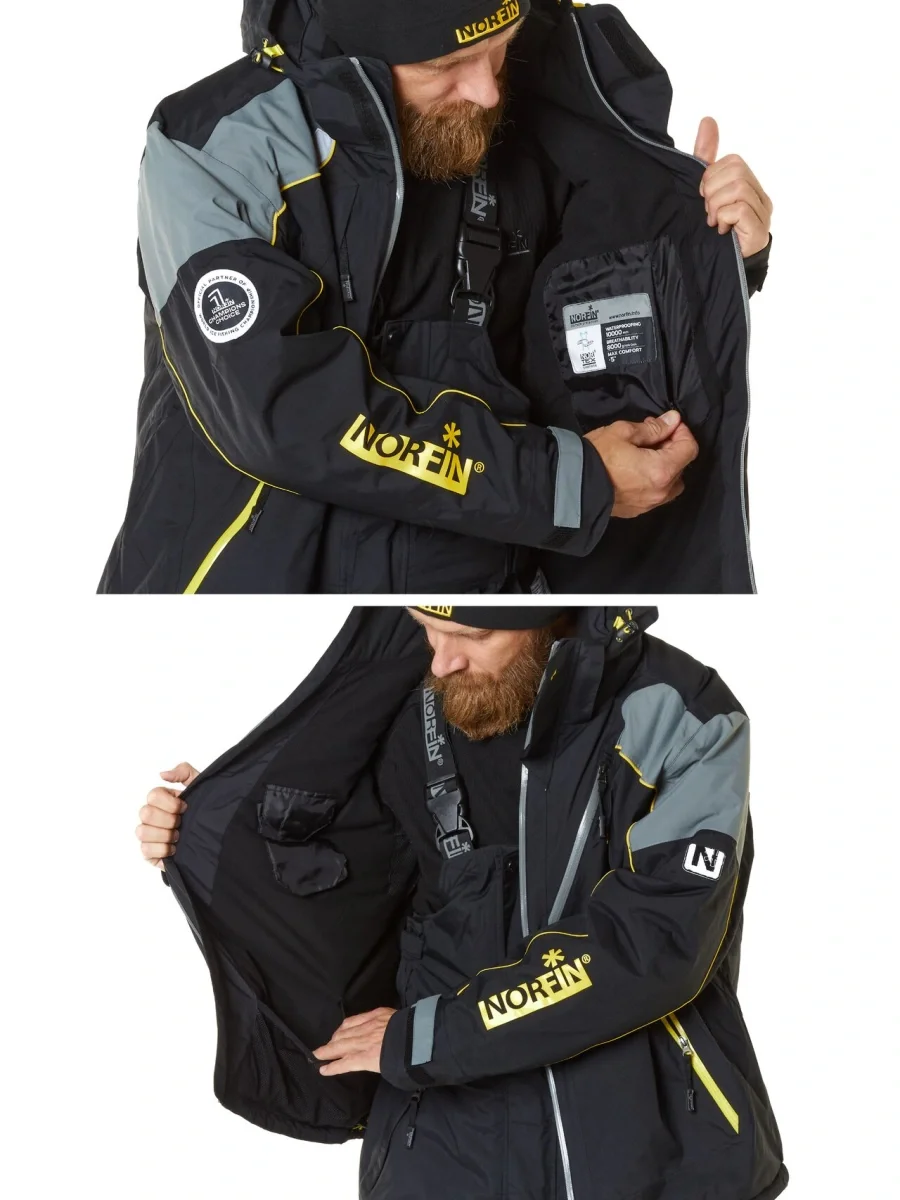 Kостюм демисезонный Norfin VERITY чёрн. - фото 5