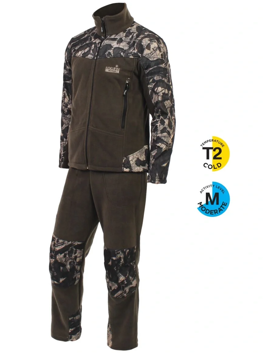 Костюм Флис. Norfin Berings Camo Green - фото 7