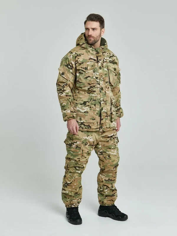 Костюм ГОРКА-8 C1MG0813, Рипстоп, зима, цвет Катонс - фото 21