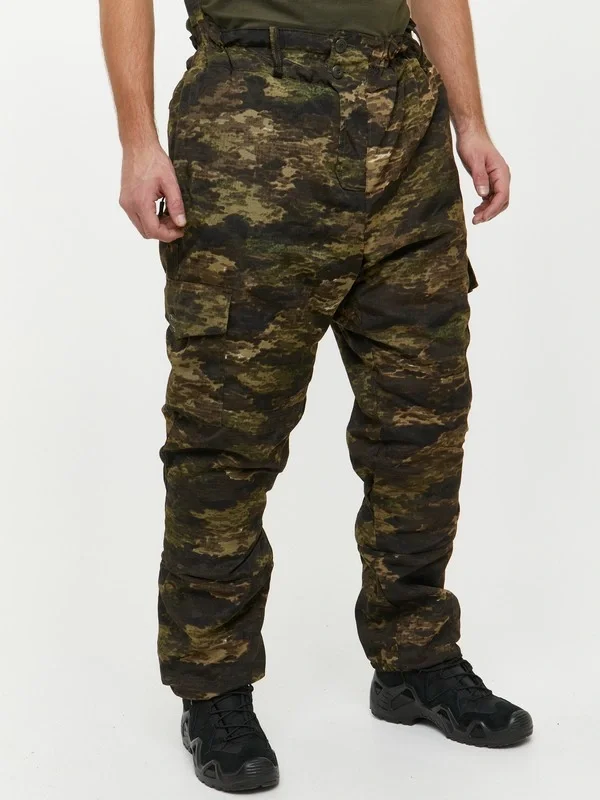 Костюм ГОРКА-8 C1MG0813, Рипстоп, зима, цвет Зеленый Тигр - фото 7