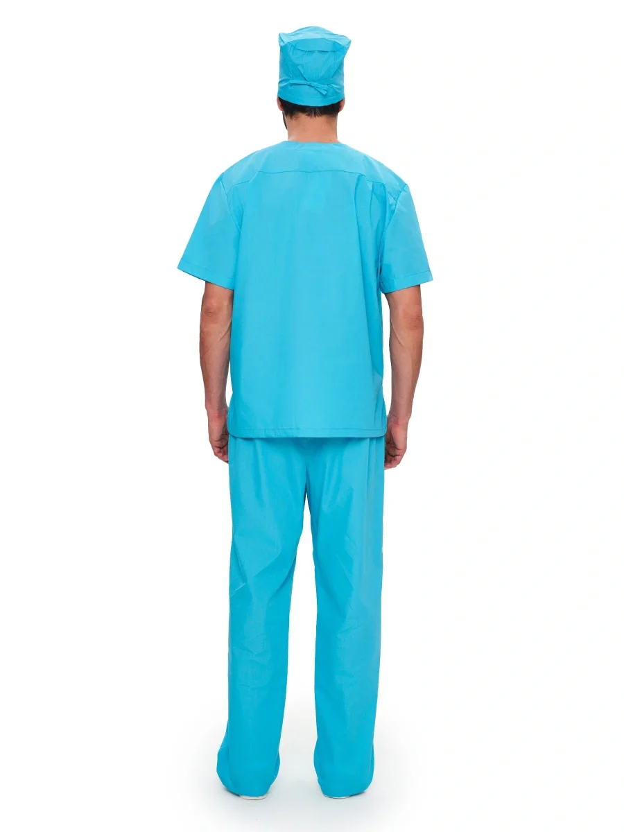 Костюм Хирургический (универсальный) бирюзовый - фото 7