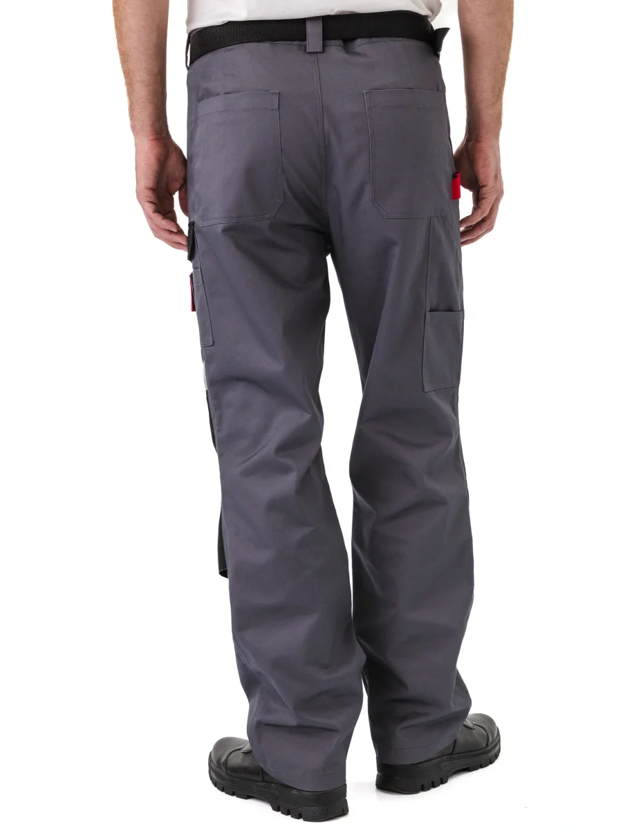 Костюм "МЕГА" куртка/брюки, цвет: Т.СЕРЫЙ/ЧЕРНЫЙ/КРАСНЫЙ - фото 9