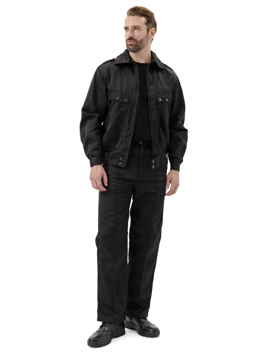 Черный мужской костюм охранника - фото 3