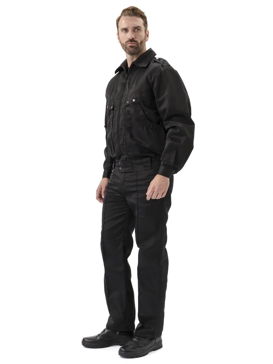 Черный мужской костюм охранника - фото 4